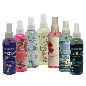더허브스토리 바디미스트200ml/7종/샤워코롱/바디스프레이/아로마오일함유/허브추출물