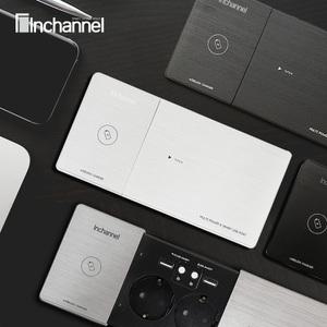 인채널 빌트인 스마트 엣지 무선충전콘센트 MIA-01X 가구 매입 매립형 침실 주방