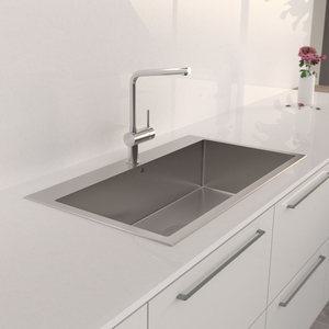 [아티잔] 싱크볼 DU940 프리미엄 인셋 사각 씽크볼