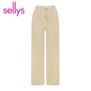 [샐리] 이지웨어스트링와이드팬츠_I4A-CPT026