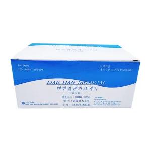 대한 멸균거즈 에이 2인치 2x2 20포