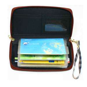 단체인쇄 통장지갑 국내생산 통장 보관 파우치 은행가방