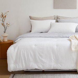 [소프라움 앤]크리미 렌징 모달 워싱 한겨울 차렵이불 싱글(2컬러)