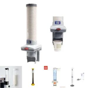 종이컵 원터치 디스펜서/컵정리대/컵/보관함/컵디스펜서/컵정리/종이컵보관/종이컵케이스/종이컵거치대