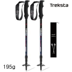 트렉스타 초경량 195그램 이글 3단 등산스틱 세트