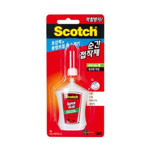 3M 강력 순간접착제 124G 용량조절 버튼 플라스틱 세라믹 금속 고무 나무 다용도 본드