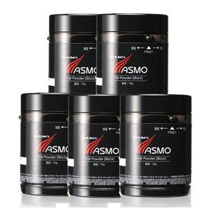 애즈모 흑채 파우더 5개 티안나는 순간증모제 남자 여성흑채추천 정수리탈모 원형탈모 머리 흑체 헤어파우더 빈모커버