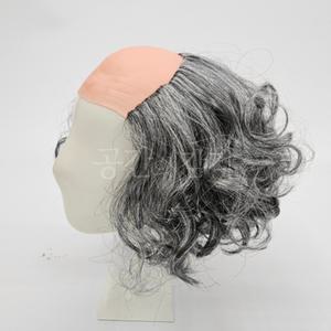 대머리 할아버지 가발 백발 마빡이 뽀글머리 파마 곱슬 분장 웃긴 재밌는