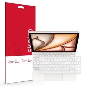 [스코코]아이패드에어 11 7세대 M3 매직키보드 슬림 TPU 키스킨 덮개 커버+팜레스트 필름