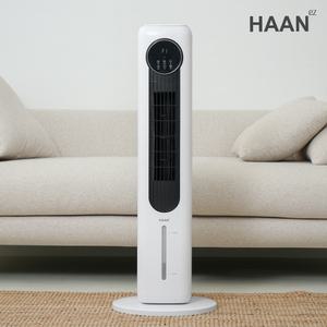 한경희 자동회전 타워형 리모컨형 가정용 업소용 타워팬 냉풍기 4L HAAN-L400