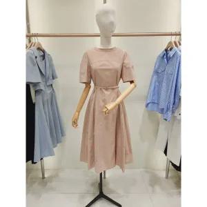 갤러리아 (라인어디션)(N55)라운드 플레어 롱 원피스(NVOPPG9800)