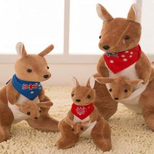 캥거루 봉제인형 귀여운 애착인형 호주 기념품