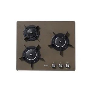 [린나이](김해점)[신세계 김해] 린나이 이중센서 버너 3구 가스쿡탑 카라멜브라운 RBR-PF6031BD [케이스...