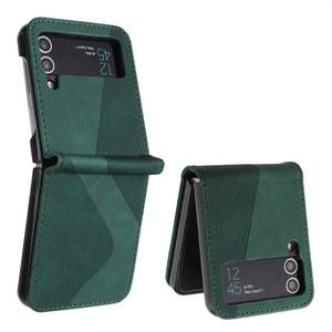 핸드폰케이스 Z 플립 4 5 6 플립3 5G 가죽 아머 백 커버 갤럭시 7 FE 케이스 3 펀다