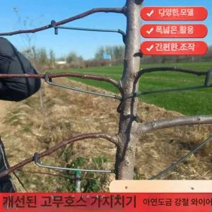 세트 유인추 고리 지지대 고정 사과나무 가지유인 철사 과일