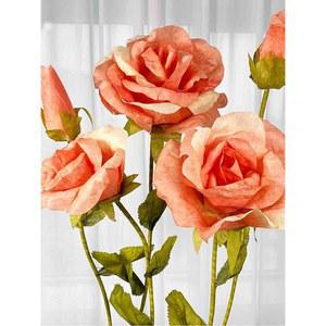 대왕 자이언트 플라워 대형 양귀비 장미 포토월 조화