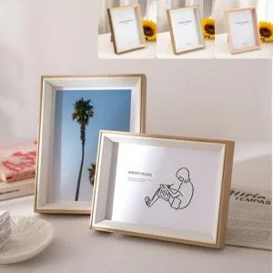 모던 액자 프레임 인테리어 웨딩액자 탁상액자 포스터 포토프레임 6x8인치