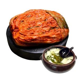 도미솔김치 박미희김치 왕비포기김치 11kg+동치미2kg (2종,13kg)