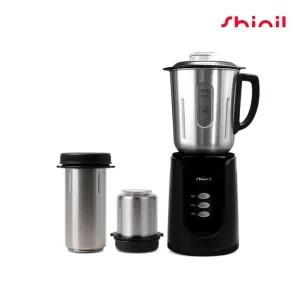 신일 스텐 멀티 믹서기 SMX-C770WK 블랙 SUS304 티타늄코팅칼날 다양한용기