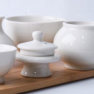 도자기 다관 뚜껑 받침 개반 / 개치