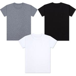 남성 무지 반팔 티셔츠 면 티 기본 단체 국내생산