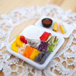 [미니어쳐 소품] 베트남 음식 월남쌈 음식모형