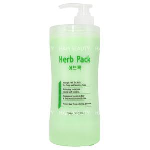 본코스메틱 허브 팩 1000ml 민감성 두피 마사지 팩