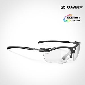 루디 선글라스 라이돈2 커스텀 그라파이트-블랙 미러+변색 SP537895BK 스포츠 고글