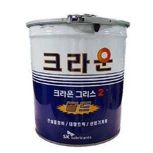 ZIC CROWN GREASE NO2 15KG 크라운 그리스 NO2 구리스