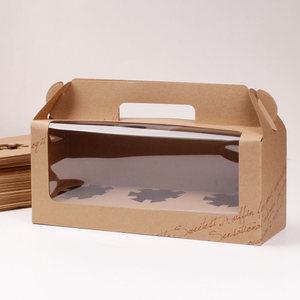 컵케이크상자 크라프트 3구 5개/머핀상자/선물상자/박스/포장/답례품