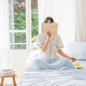 [라이크홈][아이스브릭] 냉감 시원한 여름쿨링 홑이불 SS (6color)