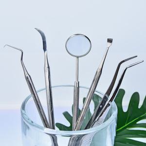 셀프 치석 제거기 의료용 스테인리스 스케일링 도구 5종 모음