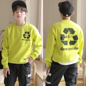 주니어클라쓰 리사기모티셔츠 주니어의류 남아 여아 초등학생옷 청바지 면바지 상하복 티셔츠 기모 겨울