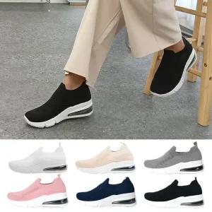 [슬레진저] 여성 키높이 효과 삭스에어슬립온 327