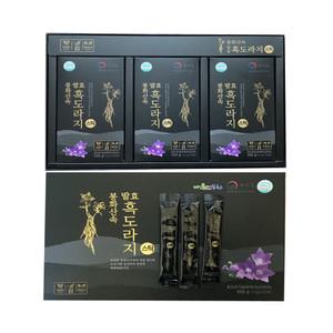 봉화산속 발효 흑도라지 스틱 흑도라지청 산도라지 진액 발효즙  30포 1박스 농축액 55%