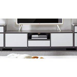 [자르파라]모서리 라운드스틸 1500 낮은 TV 거실장 / 앤틱 티비장 AV장 목재 원룸 자취방 장식장