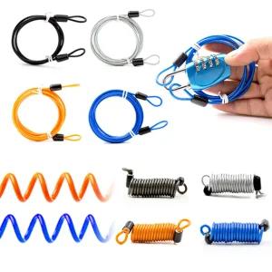 자전거 자물쇠 와이어 잠금장치 열쇠 전동 킥보드 강력 케이블 도난방지 따릉이 고리 보안