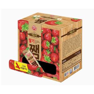 오뚜기 아임스틱 딸기쨈 20g 50T