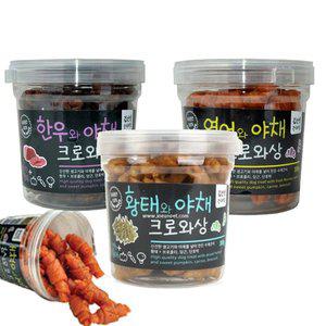 [기타]아침애 간식 김선생 한우 연어 황태와야채 크로와상