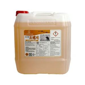 지피원오렌지 18.75L 기름때 세제-대용량 다목적 찌든때 묵은때 주방 바닥 청소 업소