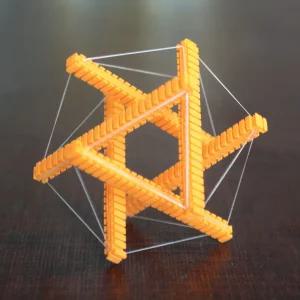 타이블록 조립 교재 DIY키트 무중력장치 텐세그리티 