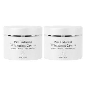 [푸드어홀릭](1+1)푸드어홀릭 퓨어 브라이트닝 화이트닝 크림 100ml /미백 주름개선 톤업 바디톤업