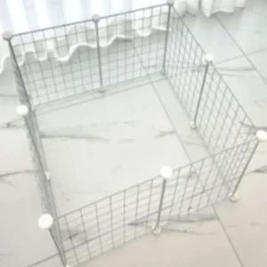 집안 강아지 철창 울타리 반려건 철망 거실 사각 8p