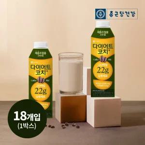 [리뉴얼] 종근당건강 다이어트코치 커피맛 체중조절용 음료 280ml 18팩(1박스)