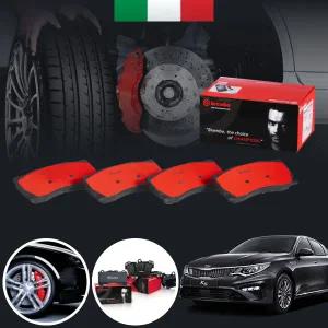 K5(올뉴) 16/17인치(15.07~) 프론트 브렘보 저소음 세라믹 브레이크 패드 좌우세트