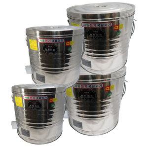 우성금속 업소용 전기 보온 국통 국끓이기 온수통 물끓이기 20L~60L