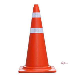 도로 차량통제 교통 꼬깔콘 안전용품 칼라콘 유도zab553