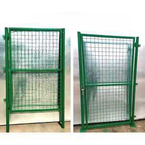 철제펜스 야외 담장문 단문 출입문 차고 메쉬 농장