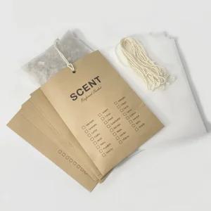 샤쉐방향제 만들기 세트 (10개입)  향낭 주머니 파우치 사쉐백 옷장방향제 diy