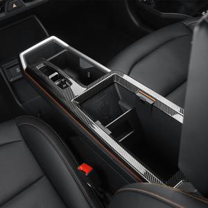 무쏘 EV 튜닝 기어패널 커버 카본 몰딩